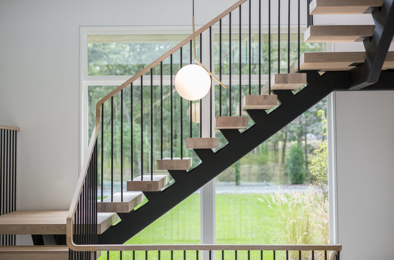How Much Do Custom Floating Stairs Cost? - Keuka Studios